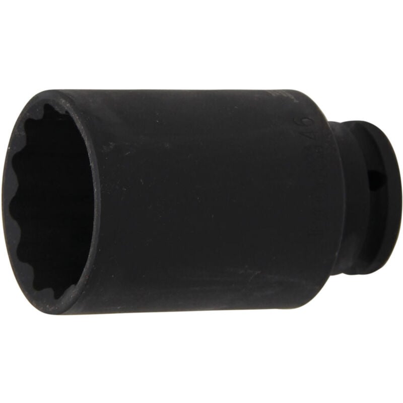 Douilles profondes Bgs Technic impact a choc 12 pans longues 1/2 - choisissezici : 12 pans longue 46 mm