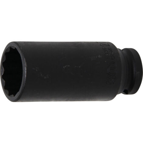 Douilles profondes bgs technic impact a choc 12 pans longues 1/2 - choisissezici : 12 pans longue 27 mm