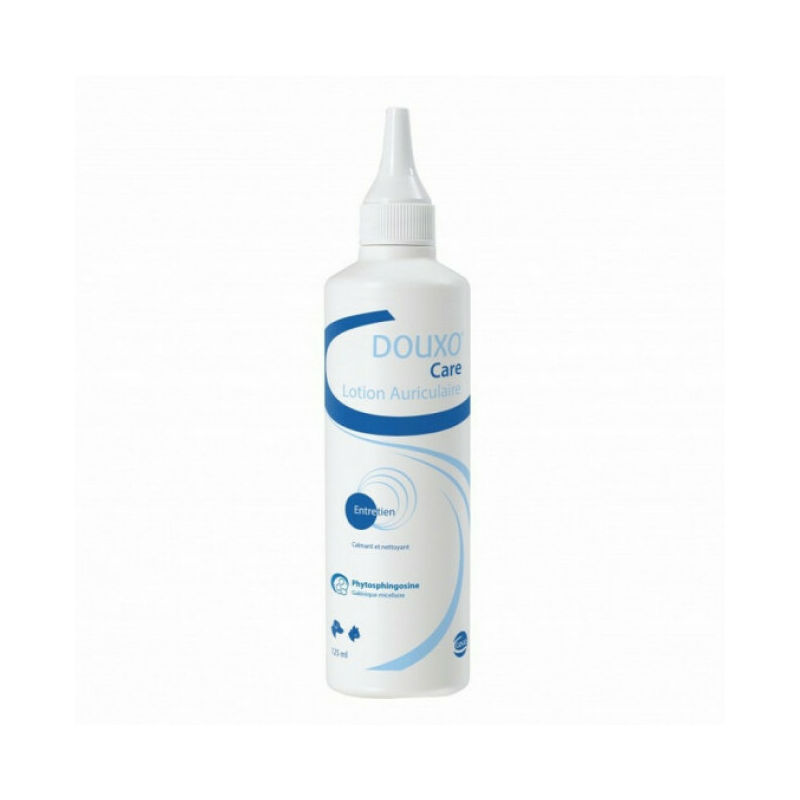 Douxo Care lotion auriculaire soin des oreilles pour chiens et chats