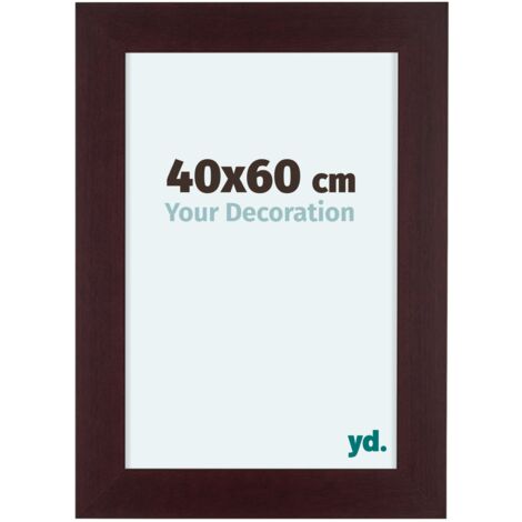 Dover Bois Cadre Photo 40x60cm Acajou. - Acajou