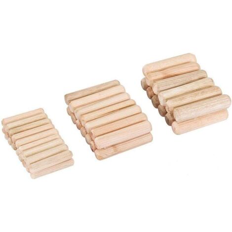 Dowels,50 Pack Wooden Dowels for Birch Dowels for Assembling Furniture Drawer Carpentry Work 8×30MM