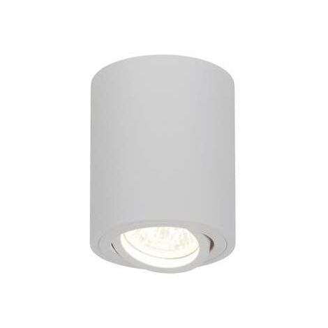 Down-light modelo SILOS acabado en color blanco, 10cm(alto) 8cm(ancho) 8cm(fondo) .