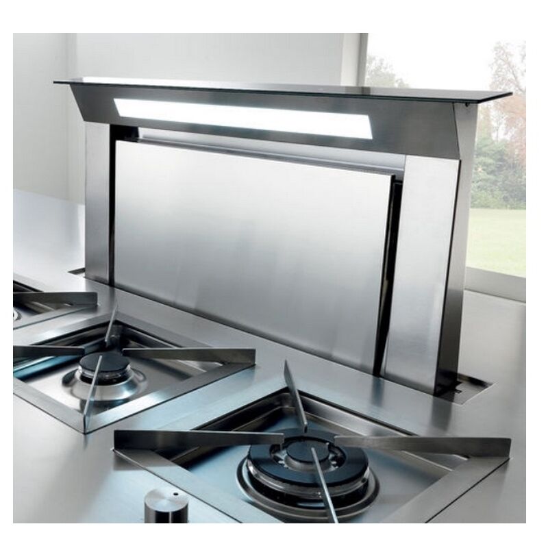 Cappa da piano 82cm 560m³/h vetro - downdraft 4421 Falmec