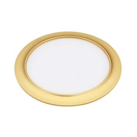 Downlight 15w 3000k trevor gold 1,5x19x19 cm 1200lm cut 17d