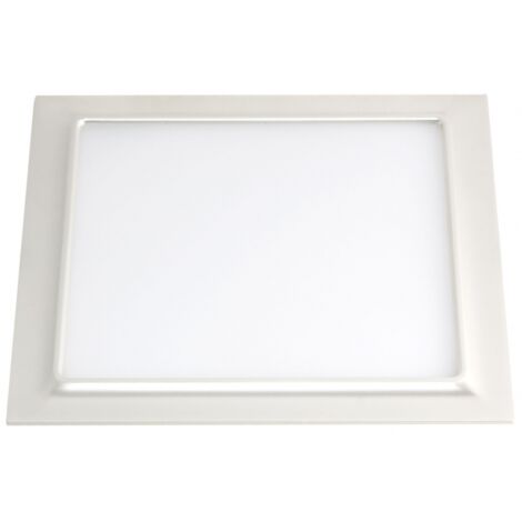 Downlight 16w 4000k ventura perla plata 1280lm  18x18