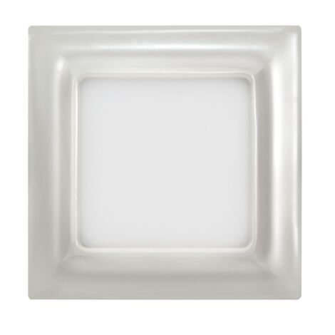 Downlight 9w 3000k ventura pearl silver 720lm 12x12