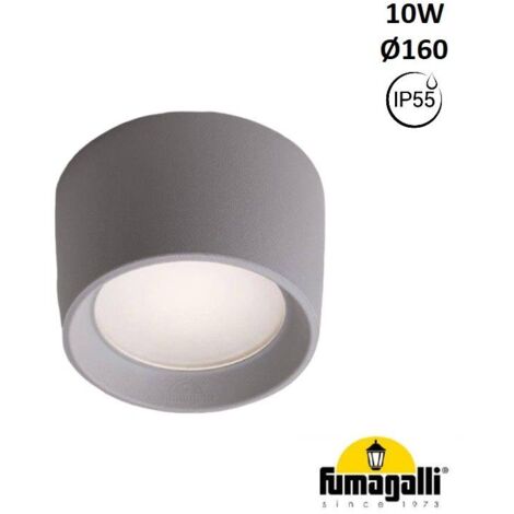Downlight a soffitto CCT "Livia 160" FUMAGALLI - 10W - GX53 -