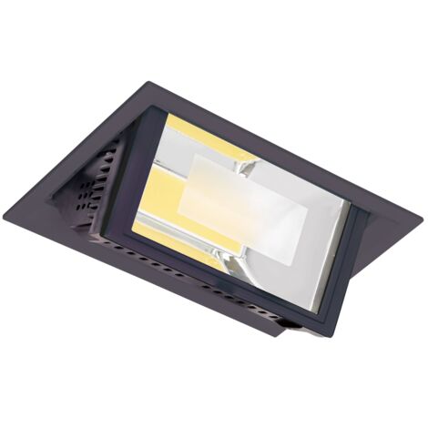 downlight - aric métropolis led - 45w - 4000k - 80d - noir - aric 51248