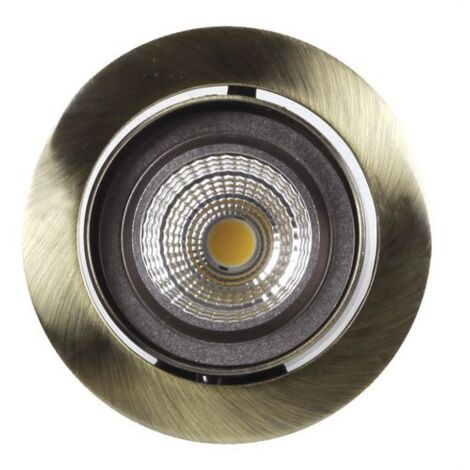 Downlight basculante 634 GX5,3 12V 50W cuero JISO 634D-13