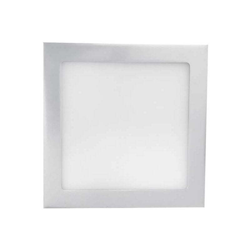 Downlight carré led 24W Gris - Blanc du Jour 6000K.