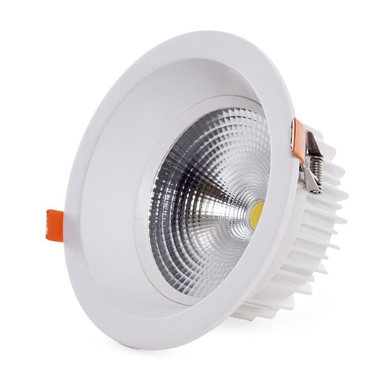 Faretto LED circolare da incasso 15W 1404Lm 3000°K...