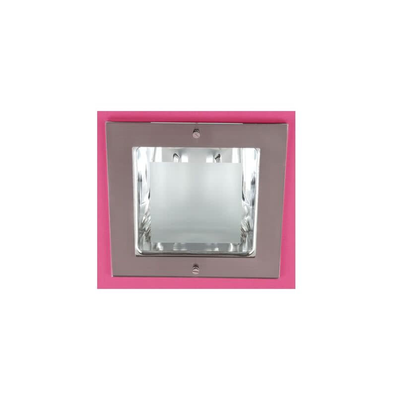 

Downlight Cuadrado 2xe27 - Niquel