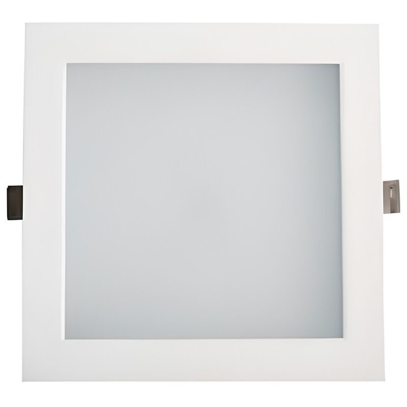 

Downlight Cuadrado Aluminio Blanco 25W Blanco Cálida 3000K - Blanco