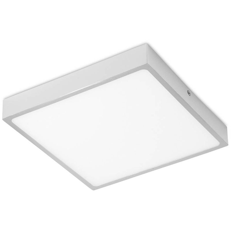 

Downlight cuadrado LED Kaju (16W) | Gris