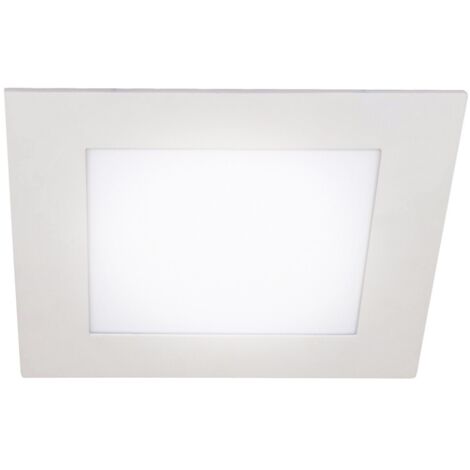 Downlight cuadrado LED SMD “Know” empotrable (30W 4000K 2450lm) IP20 fabricado en aluminio y acrílico color blanco