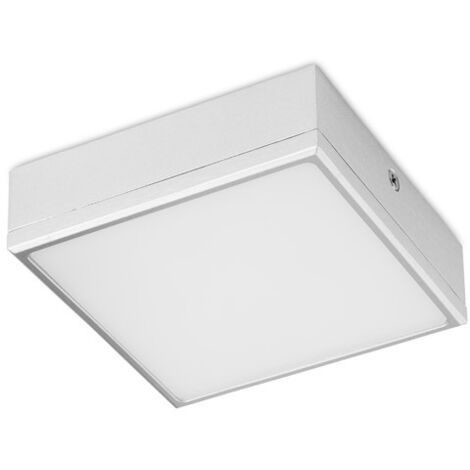 Downlight de superficie LED Prim Gris Cuadrado  8W