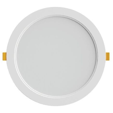 Downlight empotrable LED de la serie BUTUT redondo Blanco INTERLUSA