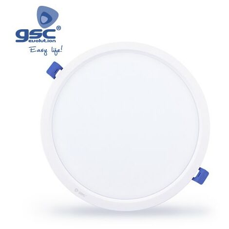 Downlight empotrable LED redondo Ø200 30W - Blanco 6000K