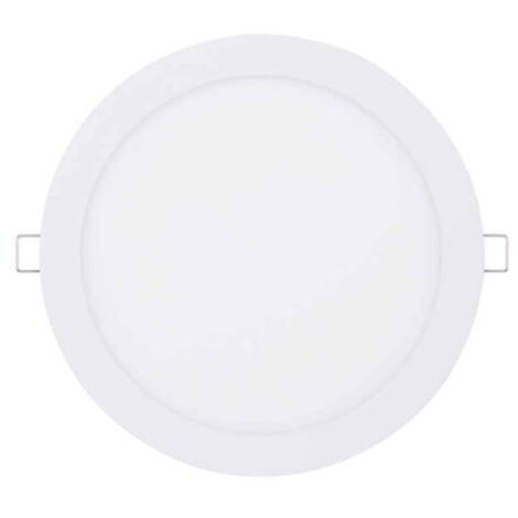 Downlight empotrable LED redondo Lonbo 20W 3000K Blanco