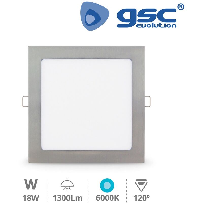 

Downlight empotrable Nairobi 18W 6000K Niquel