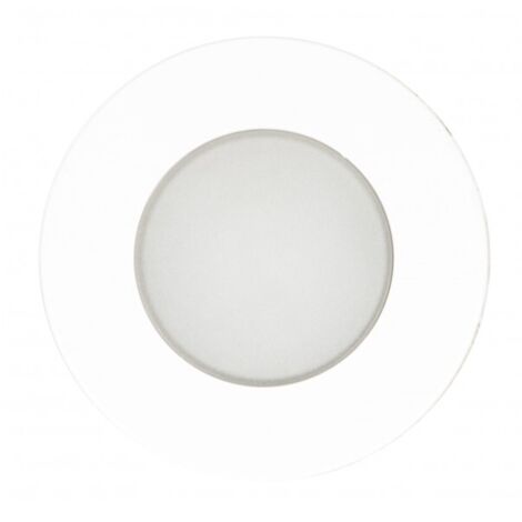 Downlight empotrable xelim redondo ip65 1x5w led 350lm 6500k 120° al.5xd.9cm blanco