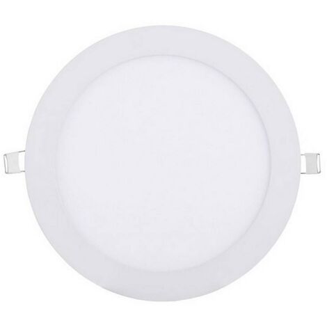 Downlight Empotrar 24W 3000-4000-6500K Blanco 2160lm Redondo Corte 20cm SILEX