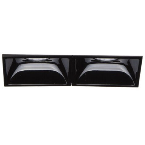 Downlight encastré noir, 4000K, 6W