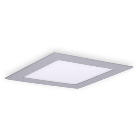 Downlight Ip23 Easy Square 170Mm Led 10W 3000K Gris 874Lm
