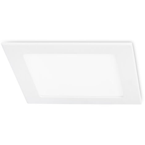 Downlight Ip23 Easy Square 225Mm Led 15,5W 3000K Bianco 1371Lm