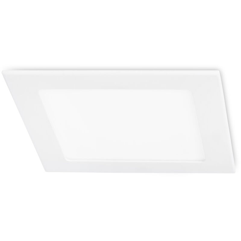 Forlight Lighting - Downlight Ip23 Easy Square 225Mm Led 15,5W 3000K Blanco 1371Lm