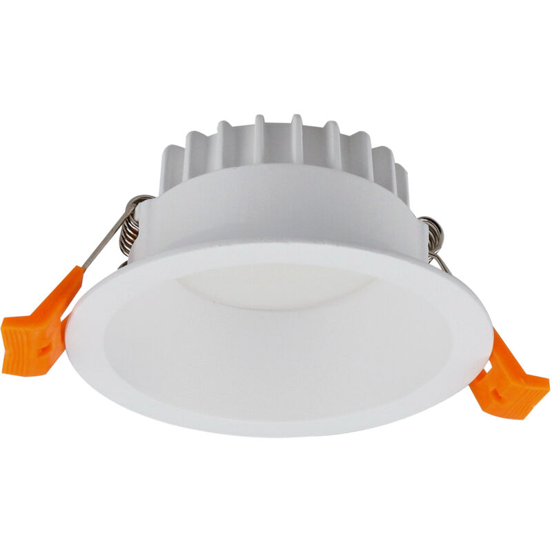 Forlight Lighting - Jet Ø85mm downlight con luz led en blanco cálido 3000 k en color blanco