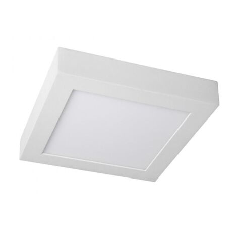 Downlight LED 12W cuadrado Superficie  Blanco frío 6000K-6500K