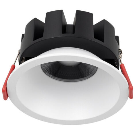 Downlight LED 15W CCT orientable Ø90–100mm blanco