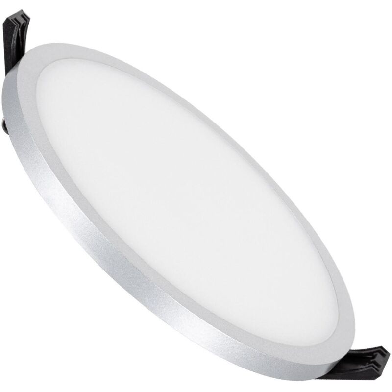 Image of Downlight LED 16W Slim Surface Circolare LIFUD Grigia Foro Ø 135mm Bianco Naturale 4000K