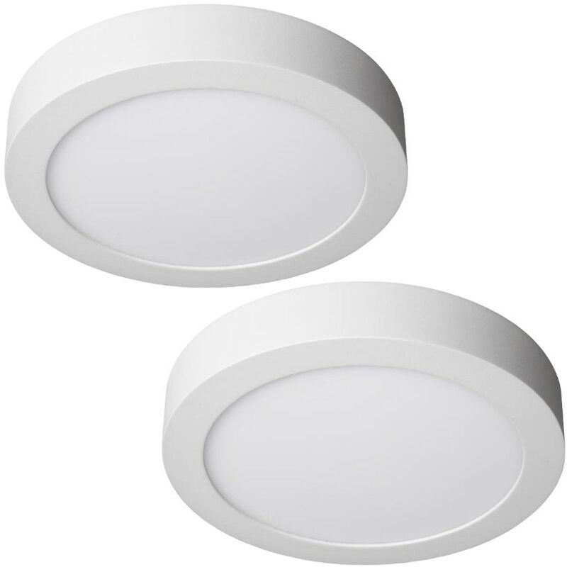 

Pack 5 Downlight led 18W 4200ºK redondo superficie blanco Ø210x37 mm - Jandei