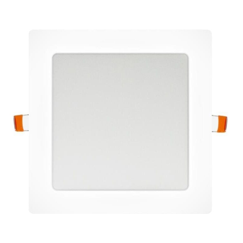 

Downlight LED 20W empotrar aro blanco Cuadrado | Blanco Cálido 3000K