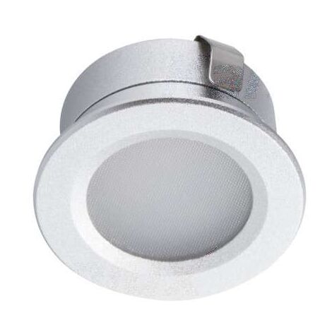 Downlight LED 1W étanche IP65 rond ∅30mm Aluminium - Blanc Naturel 4000K