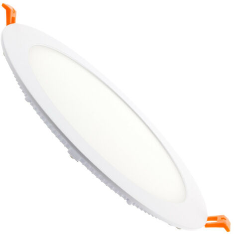 Downlight LED 20W Circolare SuperSlim Foro Ø205 mm Bianco Naturale 4000K - 4500K 120º