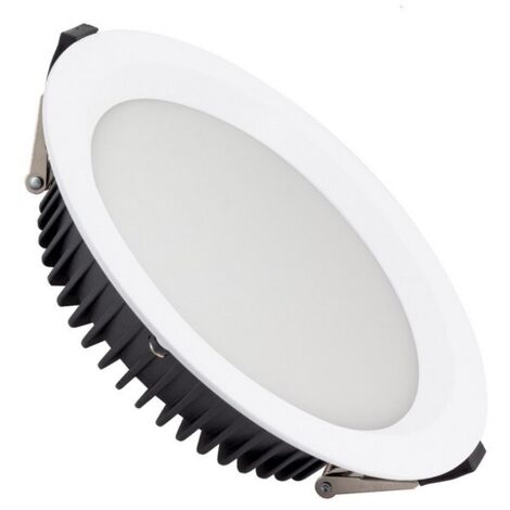 Downlight LED 20W Circular AERO 130 lm/W Microprismático CCT Seleccionable LIFUD Corte Ø 155 mm Seleccionable (Cálido-Neutro-Frío)