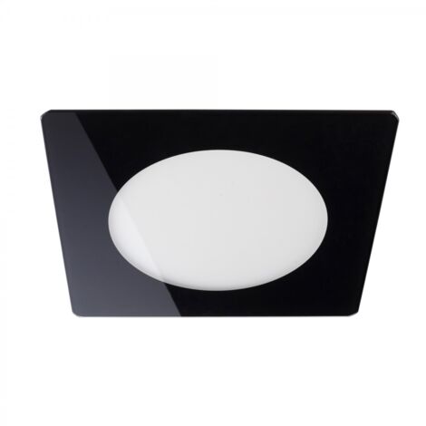 Downlight led 20W Novo lux cuadrado negro