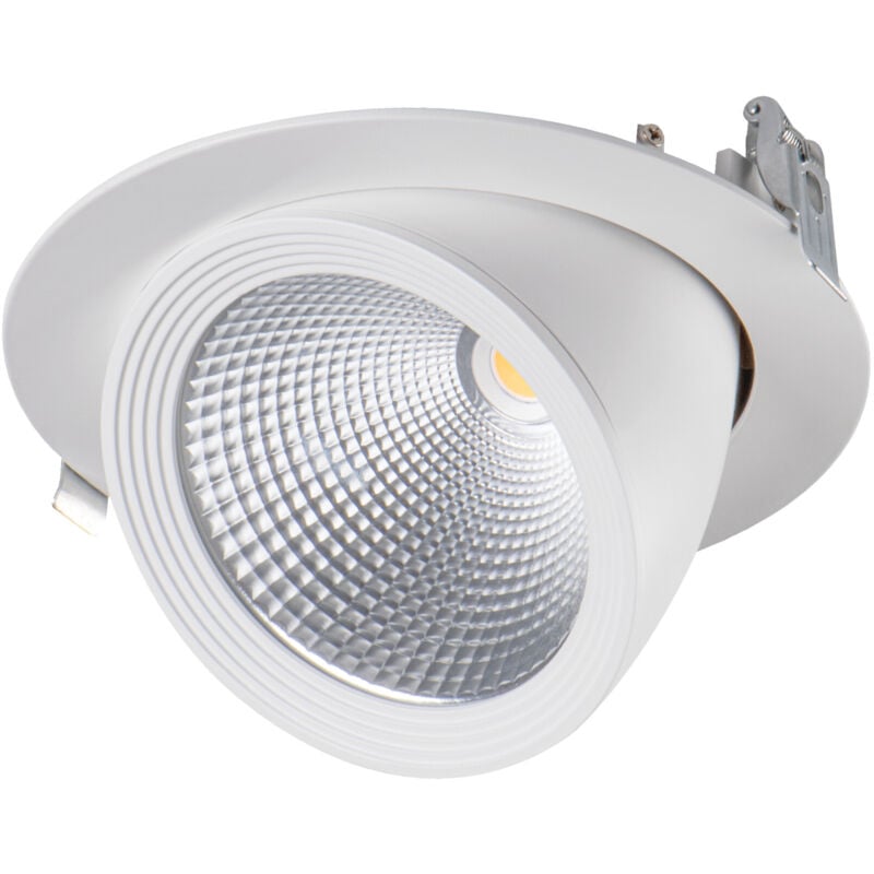 Kanlux - Spot led Encastrable 23W 2510lm IP20 Blanc Ø190mm - Blanc Naturel 4000K