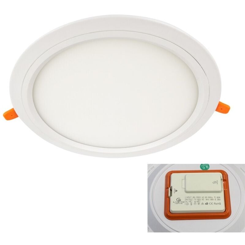 Downlight à led 25W 6000K cr 02-633-25-600