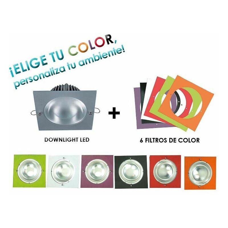 

Practica Shopping - Downlight Led 25W Color: Blanco - Blanco