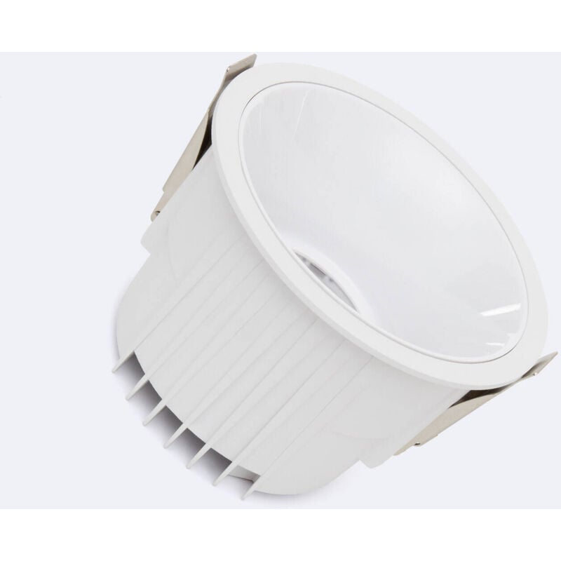 Image of Ledkia - Downlight led 25W Circolare (UGR15) Bianco Foro Ø145 mm lifud Bianco Naturale 4000K