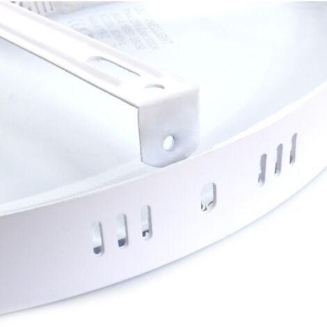 Downlight LED 25W  superficie redondo Aro Blanco  Blanco Frio 6000K-6500k
