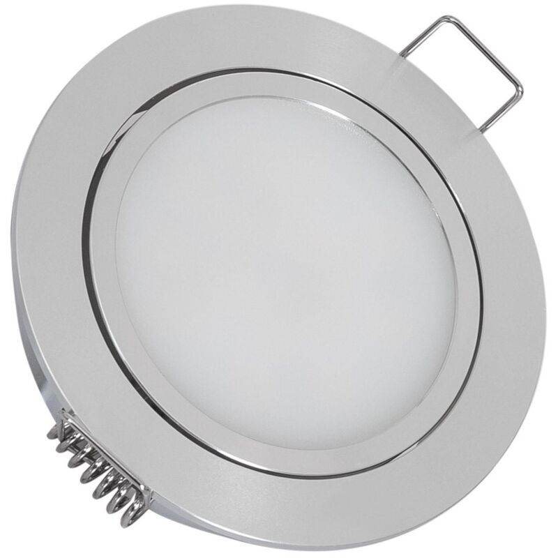 

Downlight LED 3W 12V DC Direccionable con Conector Rápido Corte Ø 67 mm Blanco Cálido 3000K - Blanco Cálido 3000K