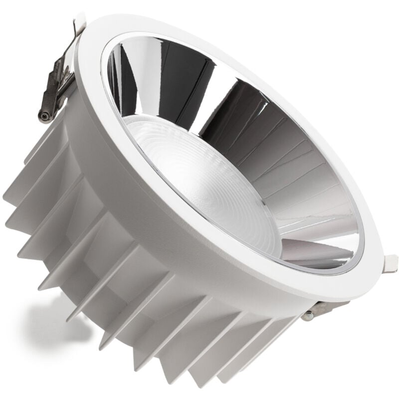 Downlight led 40W Rond Premium CRI90 lifud Coupe ø 180 mm 2700K Blanc chaud