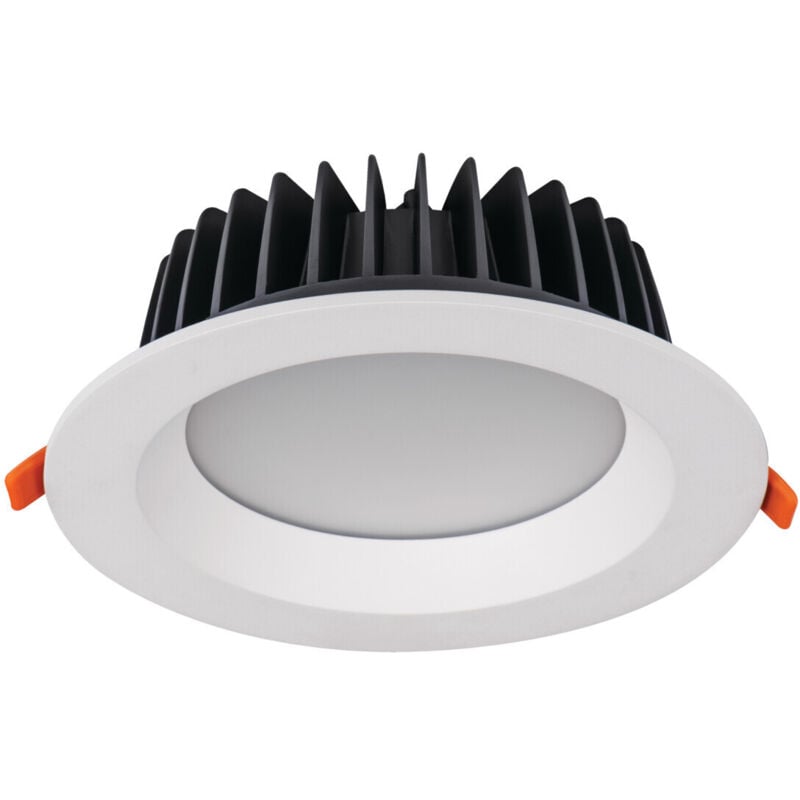 Spot led Encastrable 40W Blanc Étanche IP44 Rond ∅230mm - Blanc Naturel 4000K