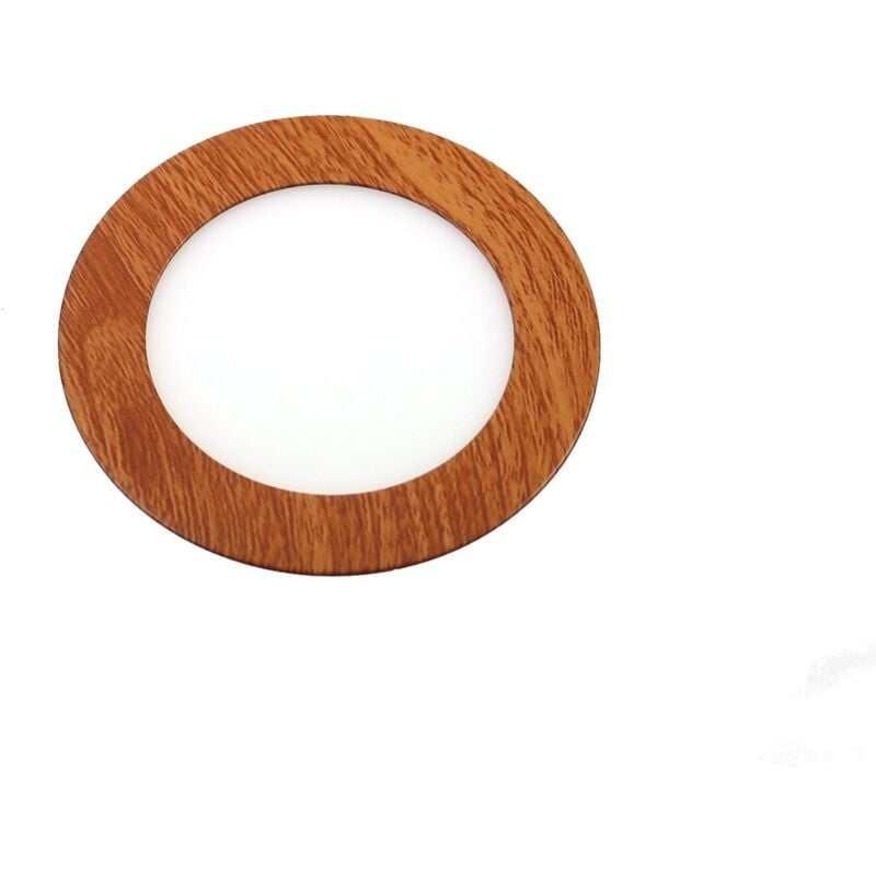 

Downlight led 6W 6000ºK redondo empotrar acabado madera - Jandei