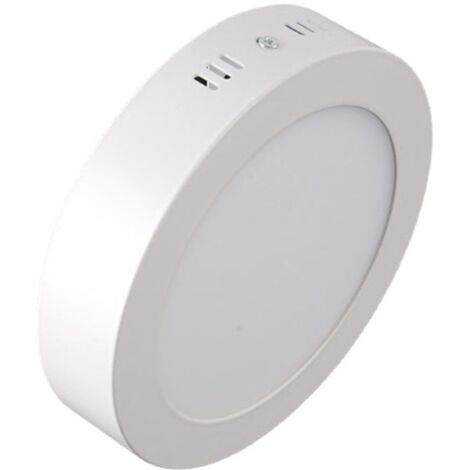 Downlight LED 6W 6500K surface ronde en acier Downlight et plafonniers LED